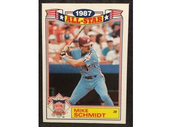 1988 Topps All Star Commemorative Mike Schmidt - L
