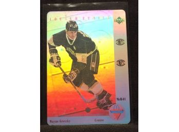 1991-92 Upper Deck McDonald's Wayne Gretzky Holo Card - Y