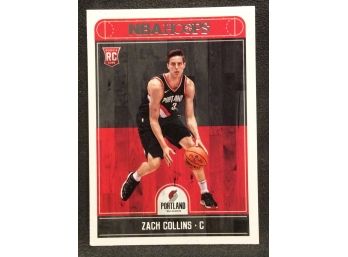 2017-18 Panini Hoops Zach Collins Rookie Card - L