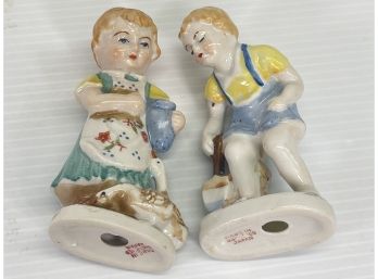 Porcelain Figures Made In Occupied Japan
