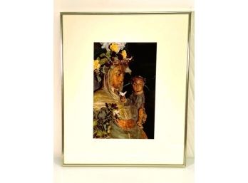 Picture Depicting The Madonna And Child- Signed And Numbered 191