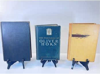 Trio Of Vintage Books With Authors- Will Durant, F Hopkins Smith And Ethel Vance