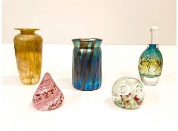 Lovely Blown Art Glass Collection- Some Signed And Numbered
