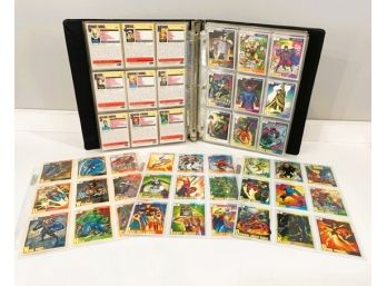 1991 Impel Marvel Universe Series 2 Trading Cards- Complete Set Of 162 In Binder With Ultra Pro Sleeves