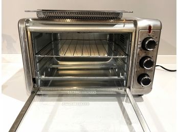 Black  Decker- Crisp 'N Bake Air Fry Toaster Oven