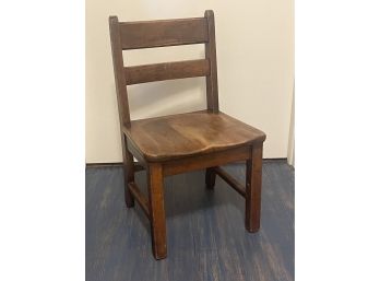 Child's Vintage Wood Chair
