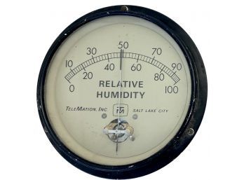 Vintage TeleMation, Inc. Ship's Barometer Instrument (C-52)