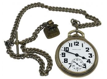 Vintage Hamilton 21 Jewel Pocket Watch (U)