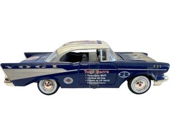 Vintage Yogi Berra NY Yankees 1957 Chevy Diecast Car From Fleer Collectibles