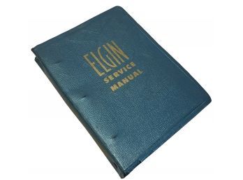 1961 'Elgin, Service Manual ' - Elgin National Watch Company