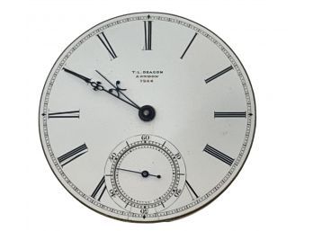 Antique Thomas Deacon, London Pocket Watch Movement (F)