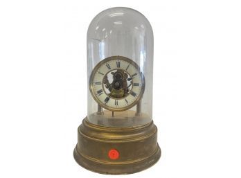 Early 20th Century Eureka Electric Clock Under Dome (Q)