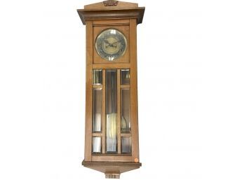 Antique Gustav Becker Harfen Gong Wall Clock (J)