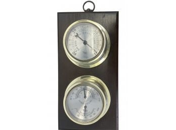 Vintage Taylor Thermometer &  Barometer Instrument (C-53)