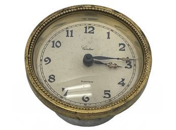 Rare Antique Cartier Electric Clock With Brille Works (c-36)
