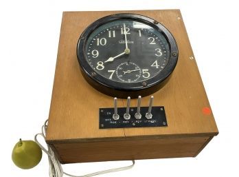 US Navy Contract WW2 Telechron Electric Clock (C15)