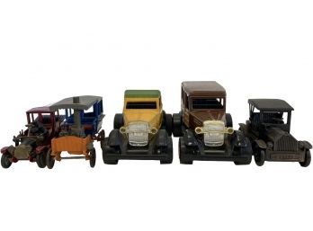 Vintage Tootsie Cars And Other Toy Trucks