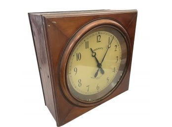 1920s Hahl Pneumatic Double Sided Industrial Slave Clock (HA)