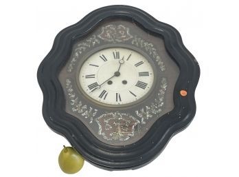 Antique French Picture Frame Clock Ca 1860 (A)