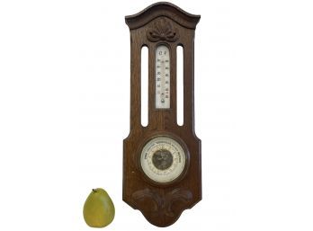 Antique German Veranderlyk Aneroid Barometer( BT)