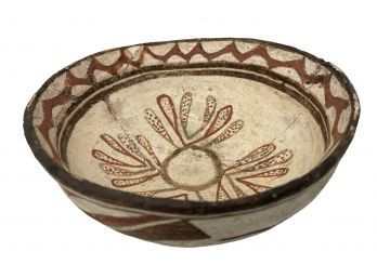 Rare Circa 1880s Zuni Pottery Bowl