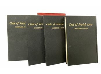 Four Volumes 'Code Of Jewish Law'