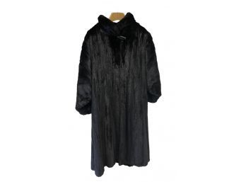 Stunning  Albe Furs - Greenwich, Westport, CT Black Mink Coat Extra Large