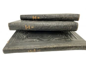 Three 1913 Antique Volumes German/ Hebrew Prayer Books