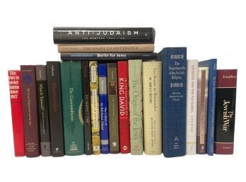 Collection Of Books On Jewish Life, Scholars & More