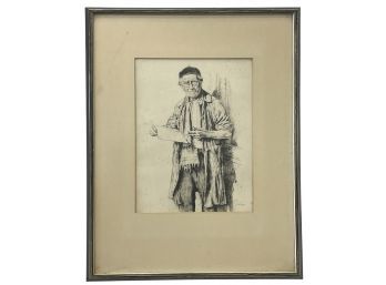 Listed Artist Paul Geissler (Germany 1881-1965) Etching  21' X 17' (R6)