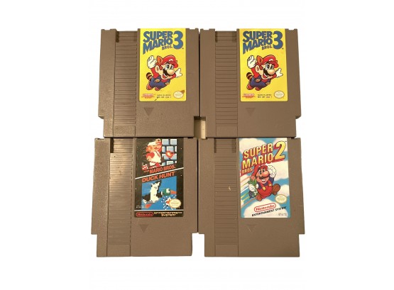 4 Nintendo  Super Mario-mario Brothers 1985 Games.