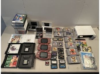 Collection Of Used Nintendo Video Games, Gameboy, DS, ETC, Untested