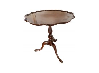American Made, Vintage Antique Style Mahogany Tea Table.