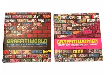 Pair Of Graffiti Books. Graffiti World And Graffiti Women.