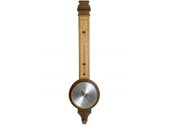 Vintage German Made Barometer. 36.5' Long.