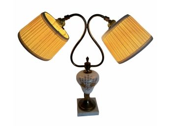 Double Arm Table Lamp
