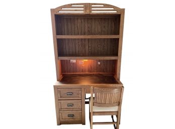 Lexington Furniture, Desk With Book Case And Chair.