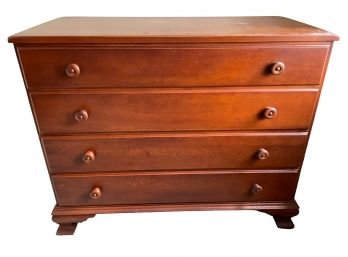Vintage Maple Chest Of Drawer.