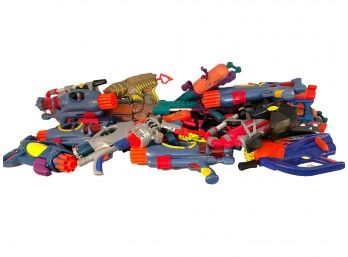 Large Collection Of More Than 35 Nerf Guns.