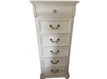 Tall White Chest Of Drawers By Lexington Furniture.