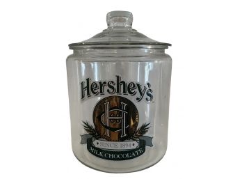 Vintage Hershey's Milk Chocolate Country Store Display Jar