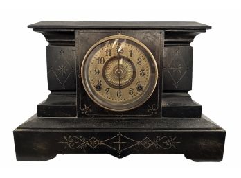 Cast Iron Ansonia Mantel Clock