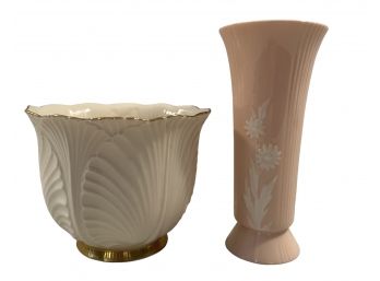 Two Lenox China Vases