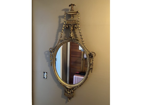 Ornate Gold Provincial Mirror