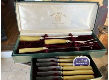 Sheffield Forged Carving Set- Sheffield England