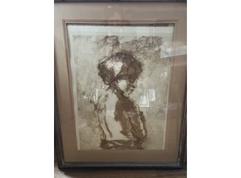 Framed Lithograph- Alfiere