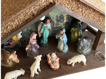Manger With Figurines