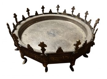 Metal Victorian Serving Tray