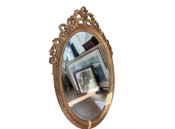 Large Ornate Gold Provincial Style Mirror