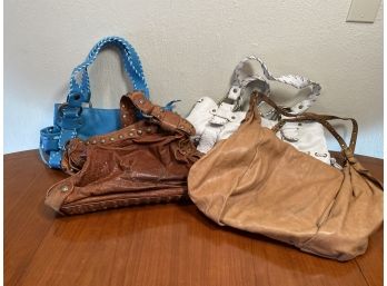 Set Of 4 - Kooba Leather Handbags